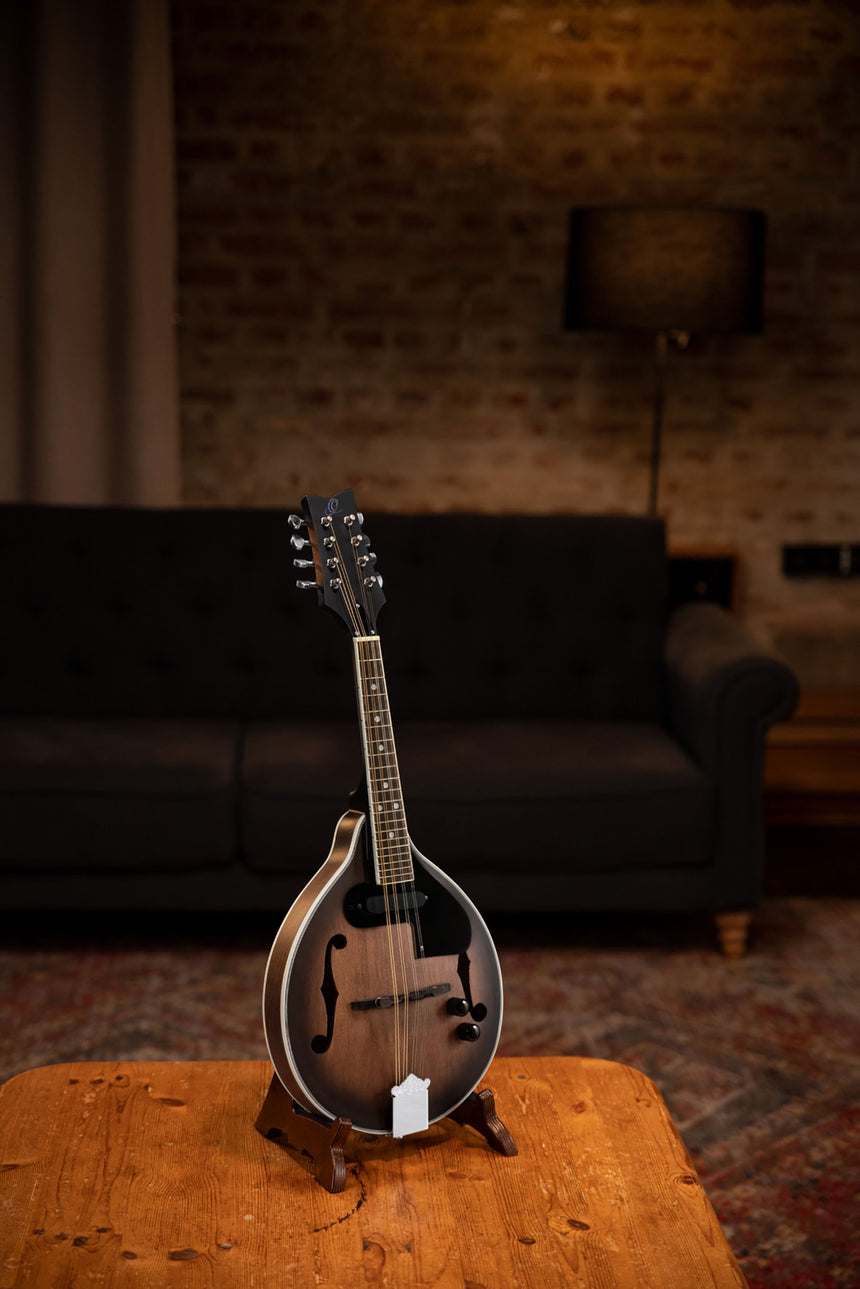 ORTEGA Americana Series A-Style Mandoline 8 String mit Pickup - Satin Whiskey Burst / Chrom HW - Musik-Ebert Gmbh