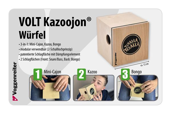 VOGGENREITER VOLT KazooJon® (Würfel) - Musik-Ebert Gmbh