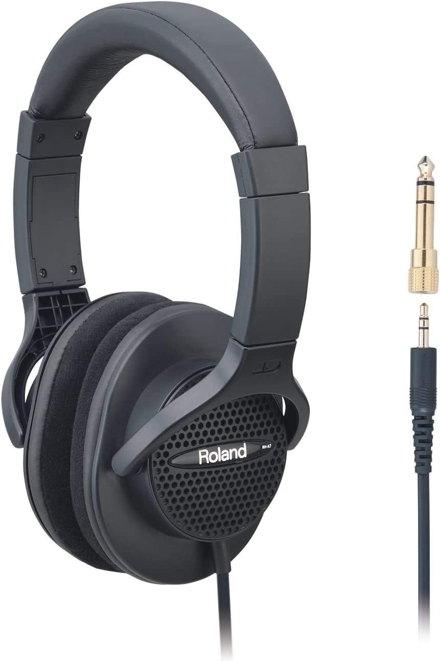 Roland HP-704 Bundle Black Matt avec banc et casque