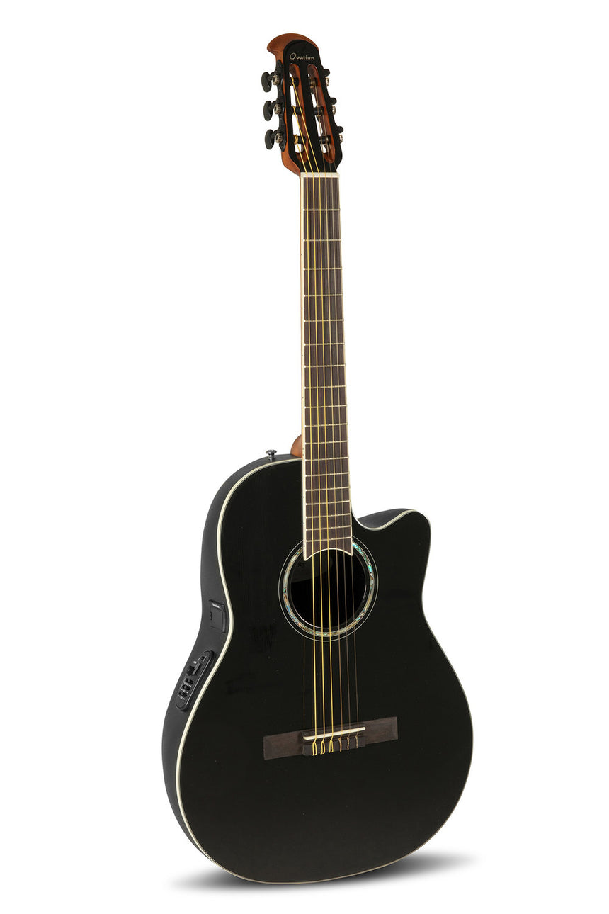 Guitare classique acoustique électrique Ovation Celebrity Traditional Mid Cutaway CS24C-5G-G 4/4