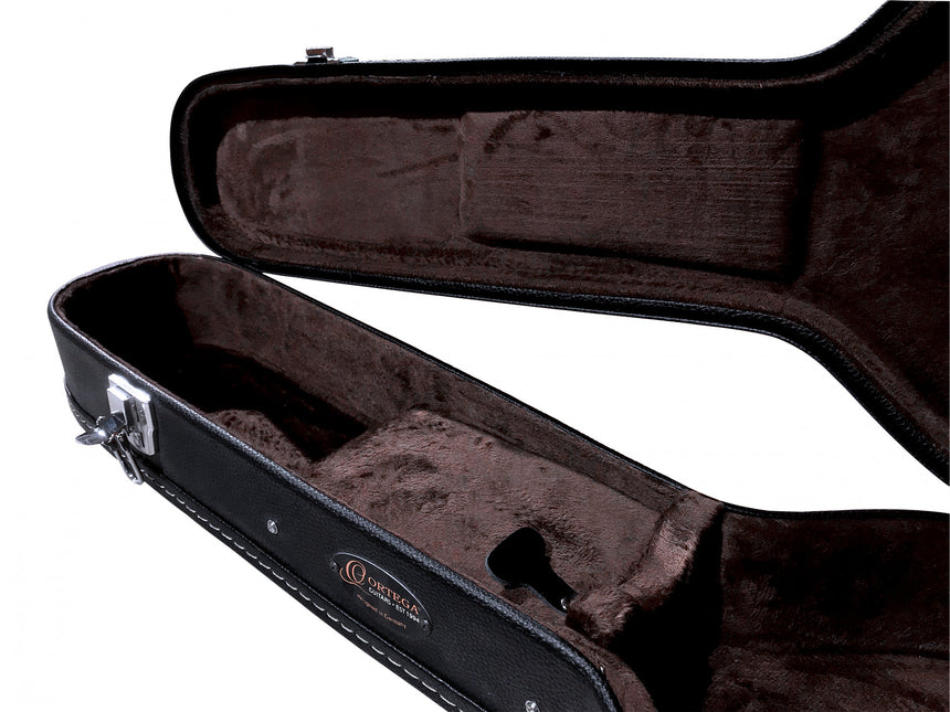 ORTEGA Economy 3/4 Classical-Guitar-Hardcase - Black