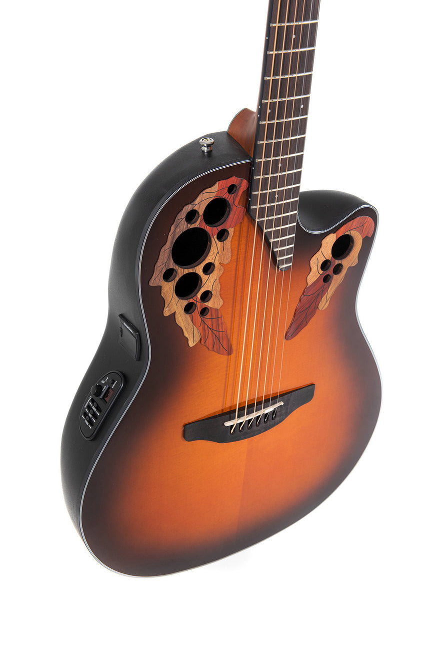 Ovation Celebrity Elite Plus CE44-1-G Sunburst Elektro-Acousticguitar - Musik-Ebert Gmbh