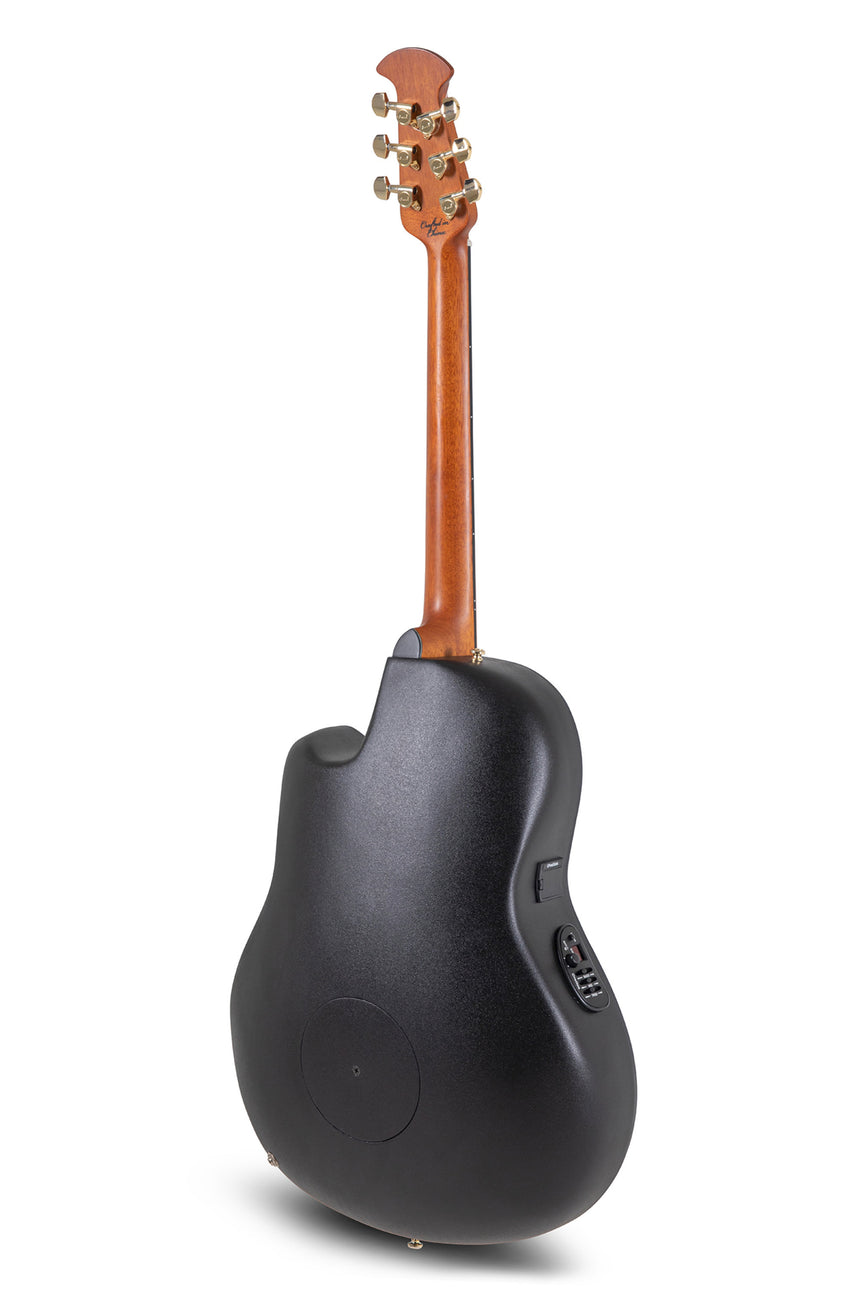 Guitare acoustique électrique Ovation Celebrity Elite Plus CE44P-SM-Gspalted en érable 