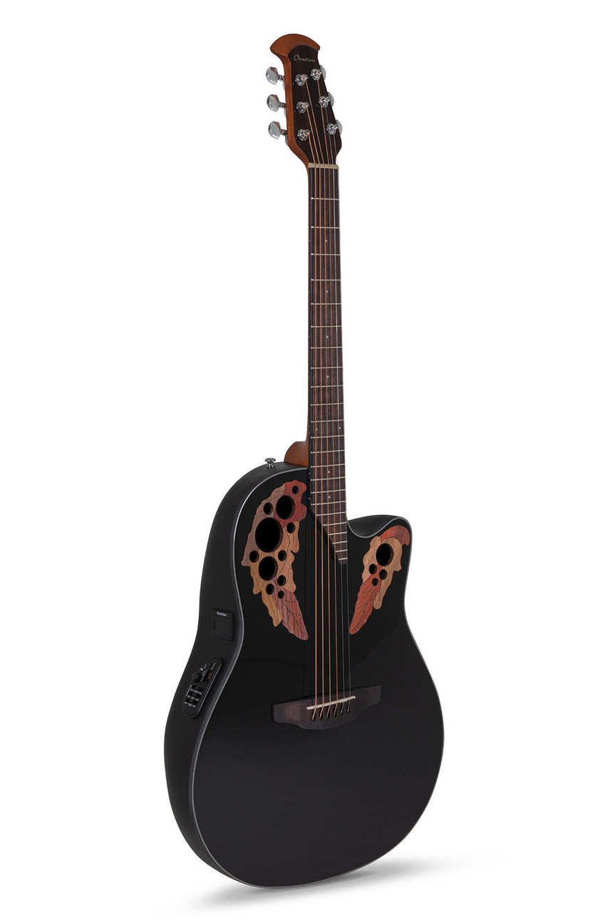 Guitare acoustique électrique Ovation Celebrity Elite Plus CE44P-SM-Gspalted en érable 