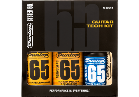 DUNLOP - Kit d'entretien guitare ADU 6504 (corps, touche, cordes)