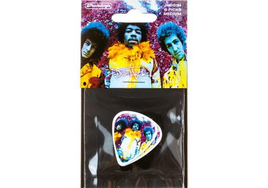 Pack Joueur - Plectrum Jimi Hendrix Experience, moyen (6 pcs.) - ADU JHP01M