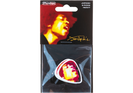 Pack Joueur - Pick Jimi Hendrix Electric Ladyland, lourd (6 pcs.) - ADU JHP03H