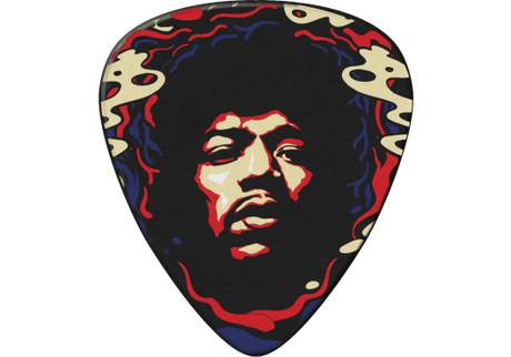 Pack Joueur - Plectre Jimi Hendrix Star, lourd (6 pcs.) - ADU JHP15HV