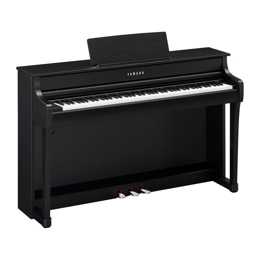 Yamaha CLP 835 Schwarz Matt Bundle mit Bank und Kopfhörer - (130 CHF Cashback nach Kauf direkt von Yamaha)