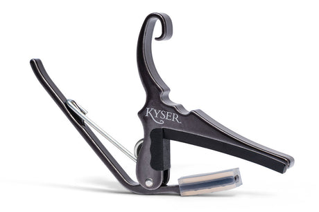 Kyser capo quick-change for steel strings