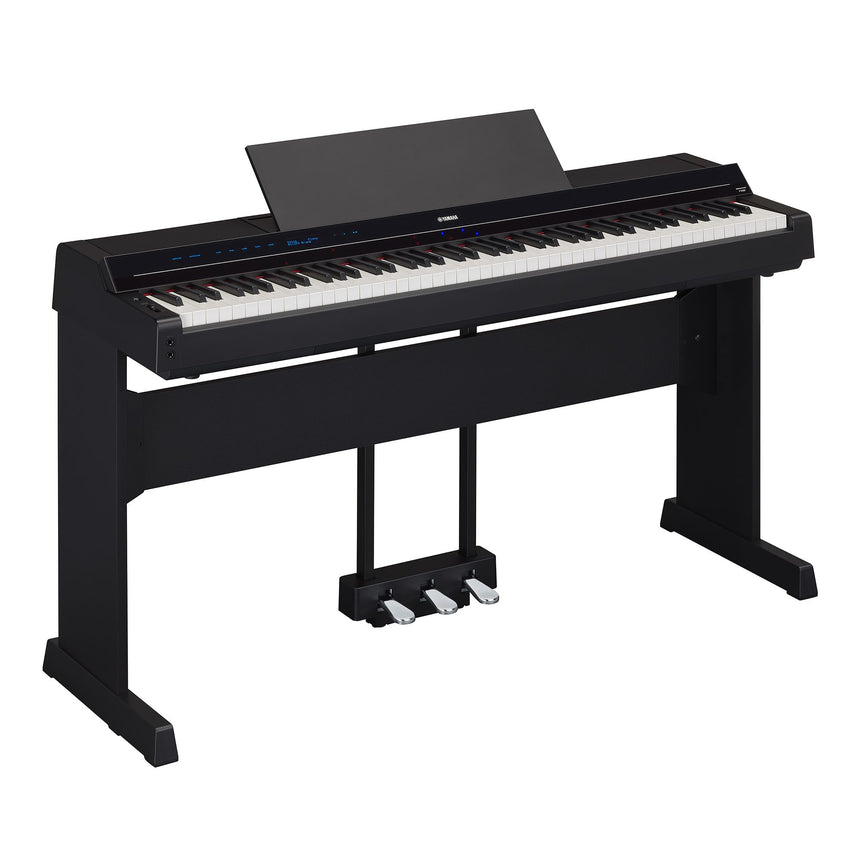 Yamaha P-S500 Black Bundle avec support, pédales et écouteurs