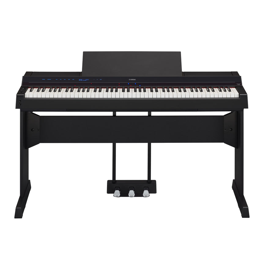 Yamaha P-S500 Black Bundle avec support, pédales et écouteurs