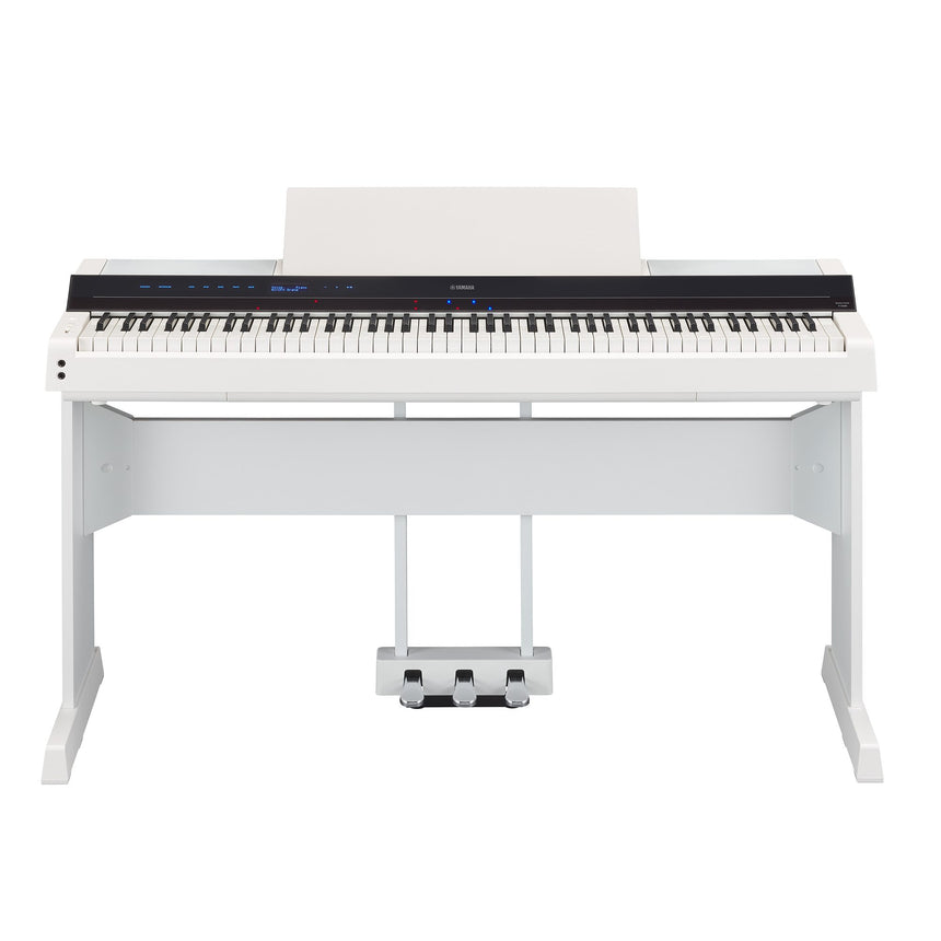 Yamaha P-S500 Weiß Bundle mit Ständer, Pedalen und Kopfhörer