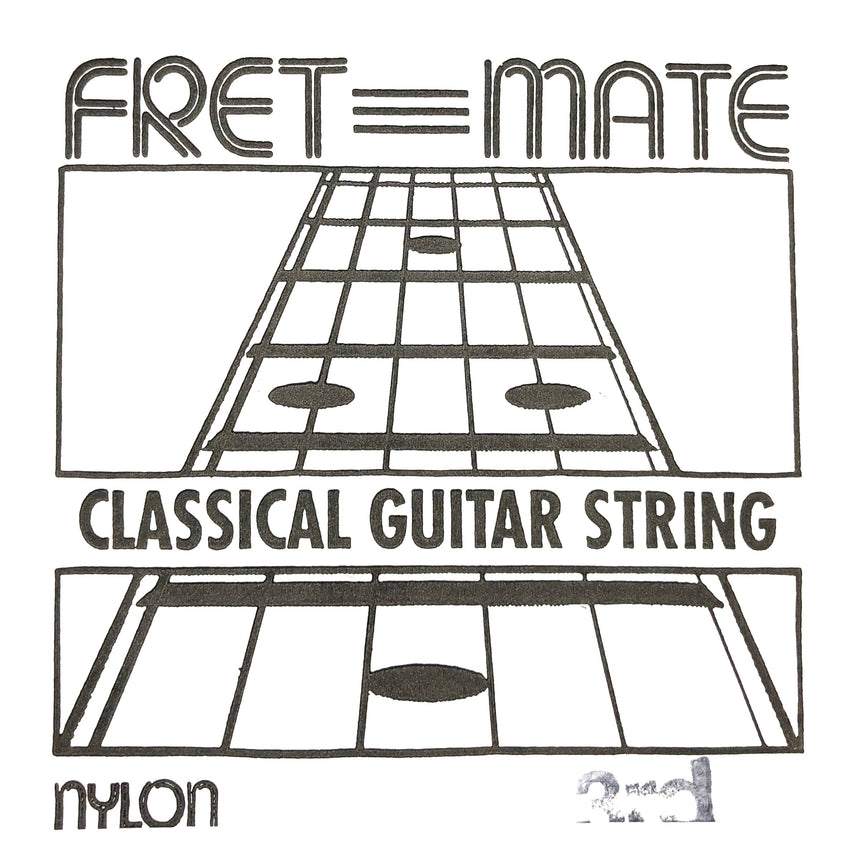 Fret Mate Einzelsaiten Nylon für Konzertgitarre verschiedene Stärken - Musik-Ebert Gmbh