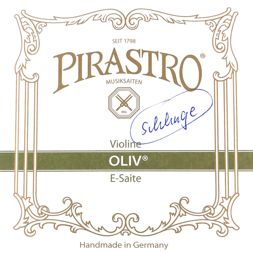 Pirastro Oliv Violin Einzelsaite E mit Schlinge 4/4 - Musik-Ebert Gmbh