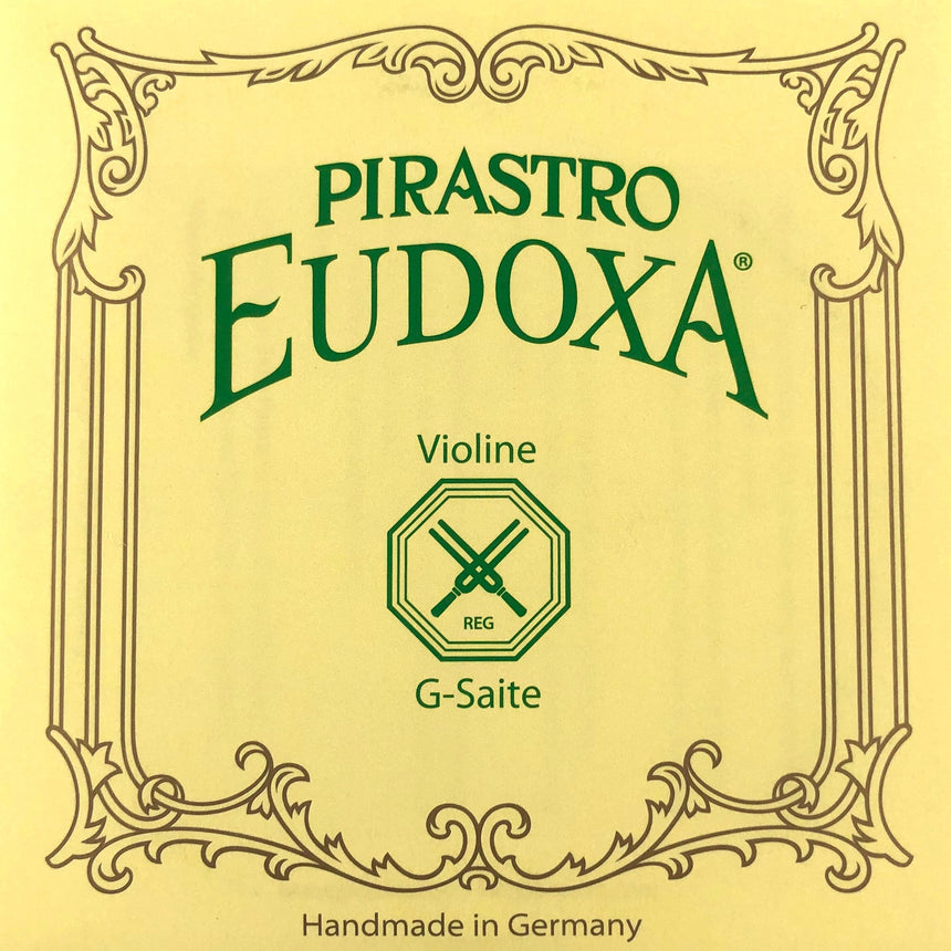 Pirastro Eudoxa Violin Einzelsaite G mit Knoten (15 3/4) 4/4 - Musik-Ebert Gmbh