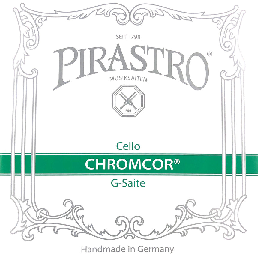 Pirastro Chromcor Cello Einzelsaite G mit Kugel Medium 4/4 - Musik-Ebert Gmbh