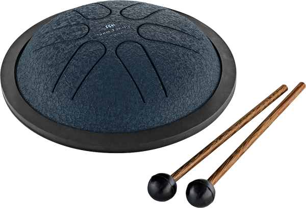 MEINL Sonic Energy Mini Steel Tongue Drum, A Major, Navy Blue (MSTD2NB) - Musik-Ebert Gmbh